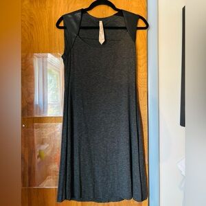 Bailey 44 Gray Sleeveless Sheath Midi Dress